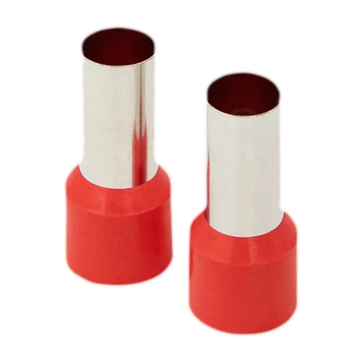 Install Bay FRL10RD 1/0GA Ferrules Red Barrel - 50 per bag The Install Bay