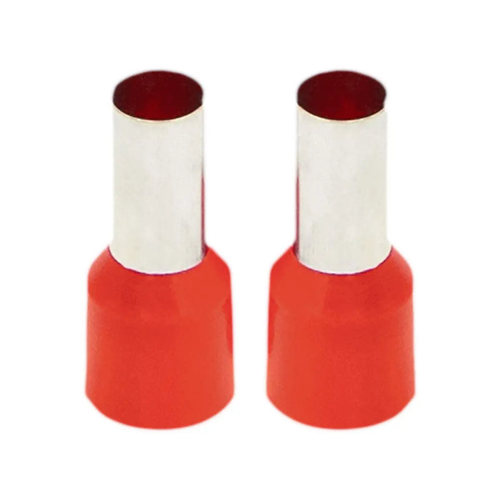 Install Bay FRL8RD 8 GA Ferrules Red Barrel - 50 per bag The Install Bay