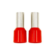 Install Bay FRL8RD 8 GA Ferrules Red Barrel - 50 per bag The Install Bay