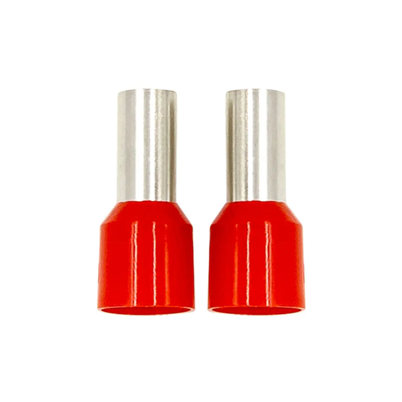 Install Bay FRL8RD 8 GA Ferrules Red Barrel - 50 per bag The Install Bay