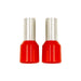 Install Bay FRL8RD 8 GA Ferrules Red Barrel - 50 per bag The Install Bay