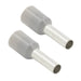 Install Bay FVGY14 14 GA Ferrules Gray Barrel (Package of 100) The Install Bay