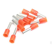 Install Bay FVOR12 12 GA Ferrules Orange Barrel (Package of 100) The Install Bay
