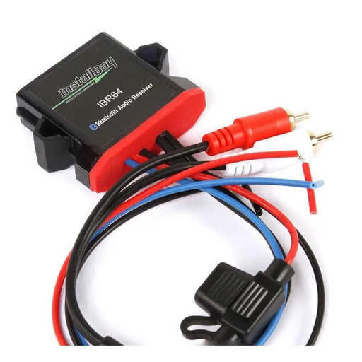 Install Bay IBR64 Water Proof Bluetooth Audio Receiver to RCA Output The Install Bay