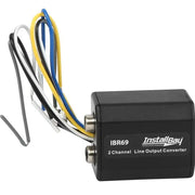 Install Bay IBR69 50W Per Channel Mini 2-Ch Line Output Converter 1/pk The Install Bay