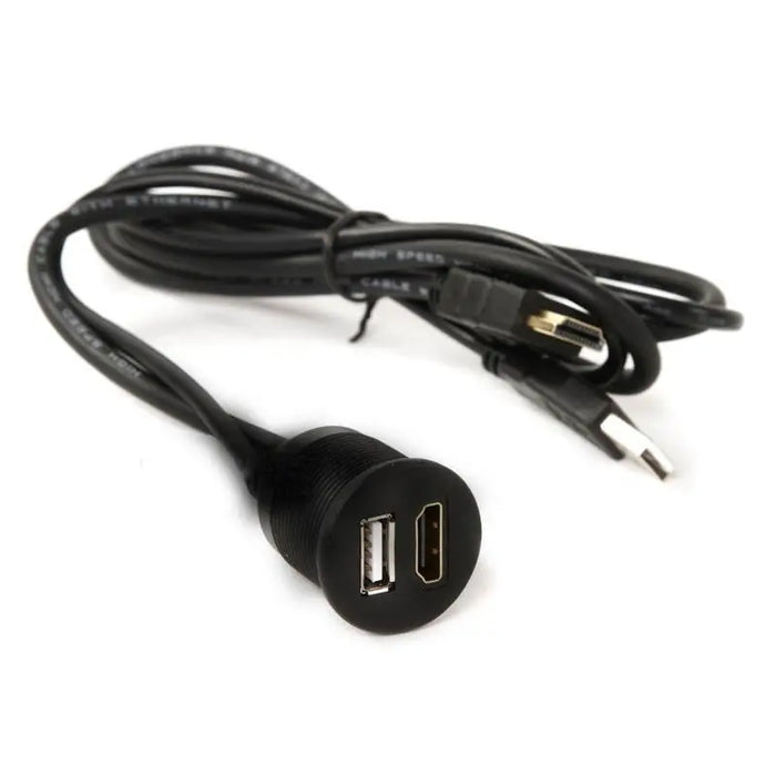 Install Bay IBR73 Water Resistant HDMI and USB Pass Through Extension The Install Bay