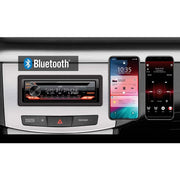 JVC KD-T910BTS CD Receiver Amazon Alexa Bluetooth USB AM/FM Car Stereo JVC