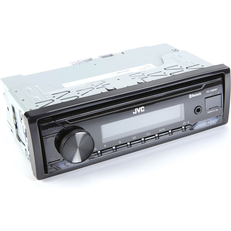 JVC KD-X280BT Single DIN Digital Media Receiver with Bluetooth AM/FM USB Car Stereo