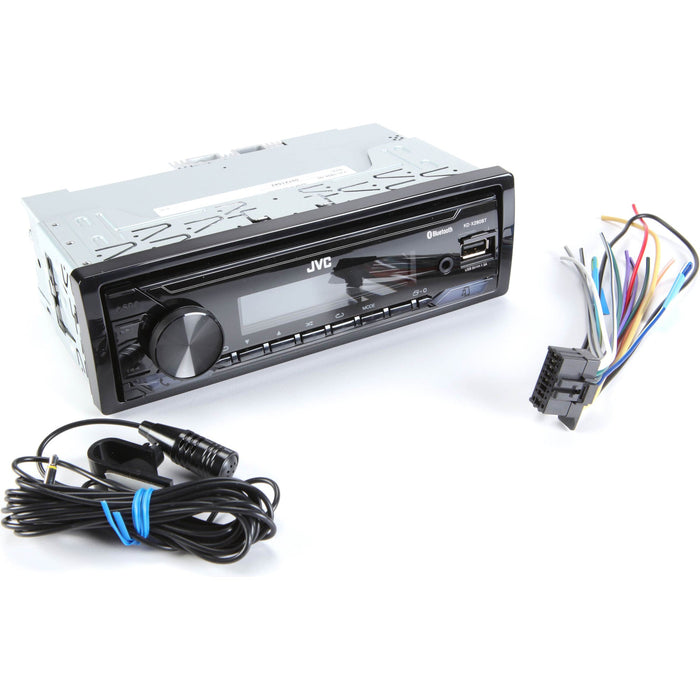 JVC KD-X280BT Single DIN Digital Media Receiver with Bluetooth AM/FM USB Car Stereo
