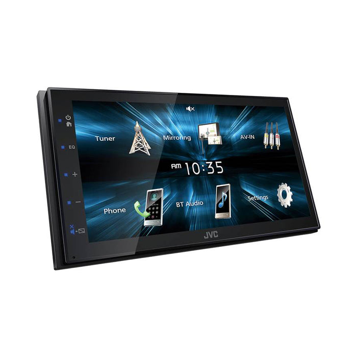 JVC KW-M150BT 6.75" Digital Multimedia Receiver Capacitive Touchscreen with Bluetooth