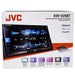 JVC KW-V25BT DVD Multimedia Receiver 6.2" WVGA Touch Monitor w/ FREE Aux Cable JVC