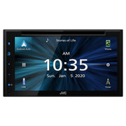 JVC KW-V660BT 6.8-Inch 2Din AndroidAuto/Carplay Built-In Bluetooth In Dash CD/DVD/DM Receiver JVC