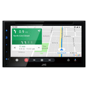 JVC KW-V660BT 6.8-Inch 2Din AndroidAuto/Carplay Built-In Bluetooth In Dash CD/DVD/DM Receiver JVC