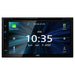 JVC KW-V66BT 6.8" Touchscreen DVD Receiver with Apple CarPlay Android Auto, Bluetooth Audio/MP3 Player/Double DIN/SiriusXM/AM/FM Car Radio JVC