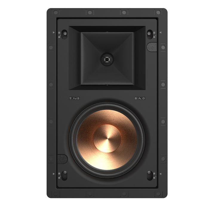 Klipsch PRO-16RW 6.5" 200 Watts 8 Ohms In-Wall Speaker with Paintable Grille White (Each)