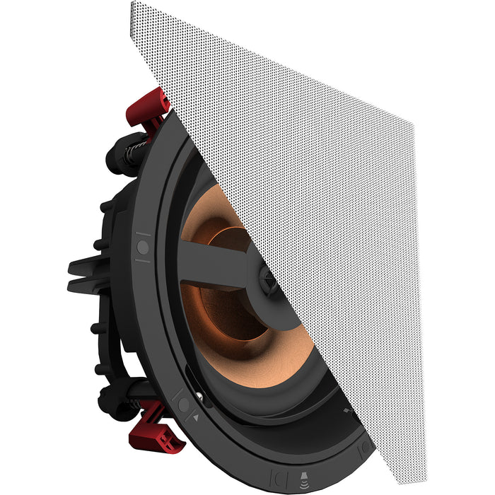 Klipsch PRO-18RC 8" 200 Watts 8 Ohms Home Audio In-Ceiling Speaker White (Each)