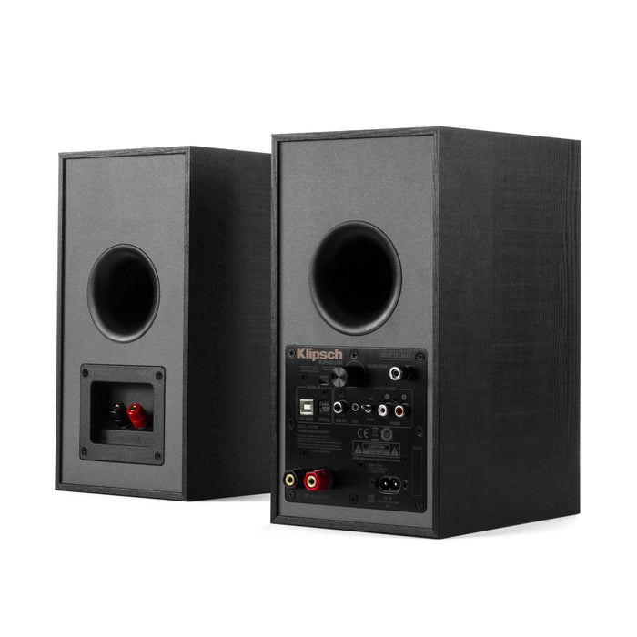 Klipsch Reference Premiere R-41PM 2-Way Powered Bluetooth Bookshelf Speakers with Built-in Amp Pair - (Refurbished)