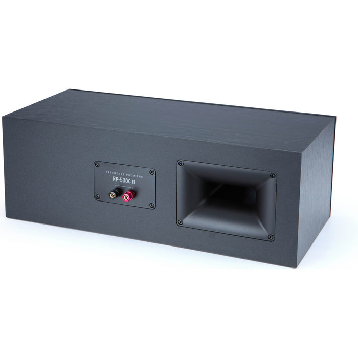 Klipsch Reference Premiere RP-500C II 400 Watts Center Channel Speaker Home Audio Ebony (each)