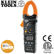 Klein Tools CL380 400 Amp True RMS AC DC Auto-Ranging Digital Clamp Meter Tester Klein Tools