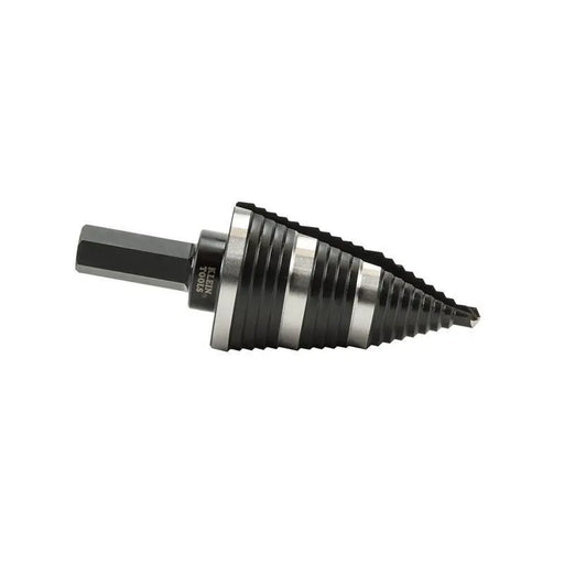 Klein Tools KTSB15 Step Drill Bit #15 Double-Fluted 7/8 to 1-3/8 Inch Klein Tools