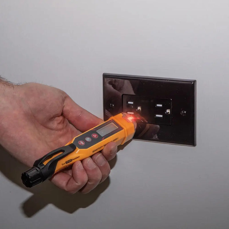Klein Tools NCVT-6 Non-Contact Voltage Tester Pen 12-1000V AC with Laser Distance Meter Klein Tools