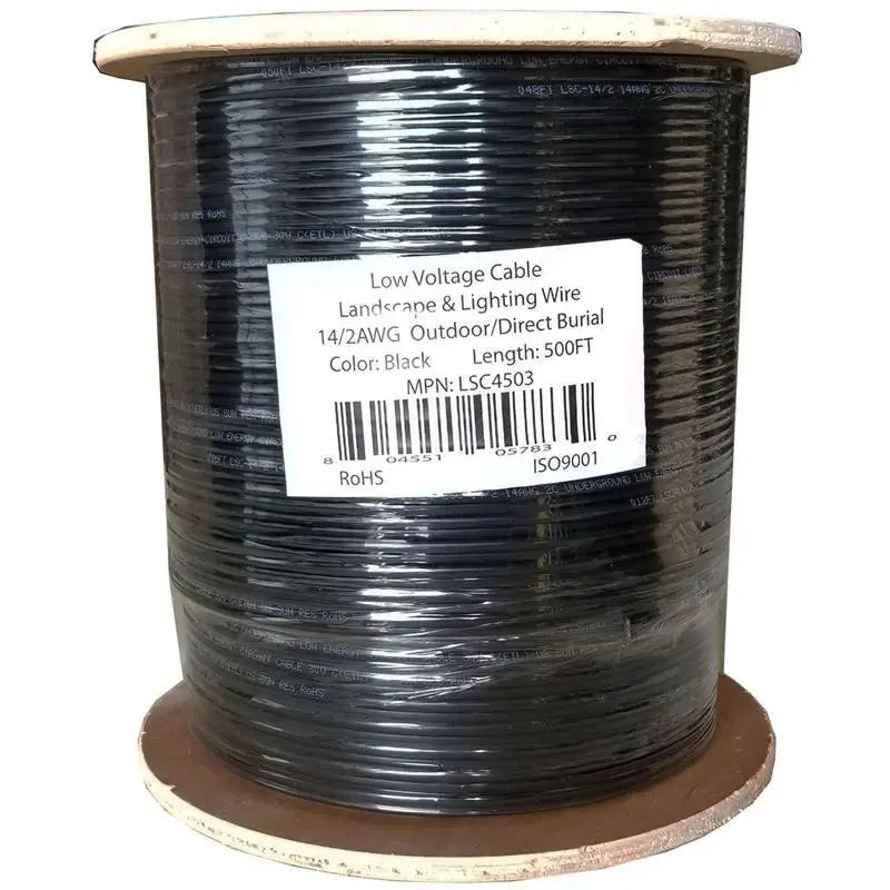 LOGICO 14 Gauge 2 Conductor Outdoor Direct Burial Landscape Cable (50-500 Ft) Logico