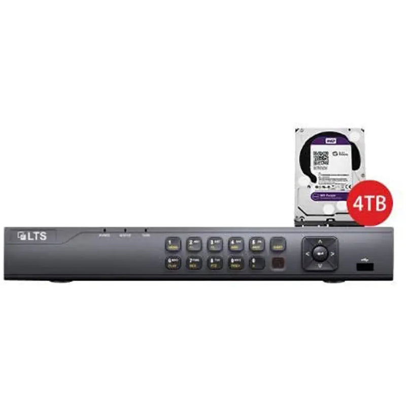 LTS LTN8716Q-P16-4TB 16 Channel Plug and Play 4K NVR with 4TB Hard Drive LTS