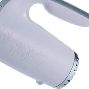 Lightweight Five Speed Electric Ergonomic Handle Mixer with Stainless Steel Dual Beaters Mercury