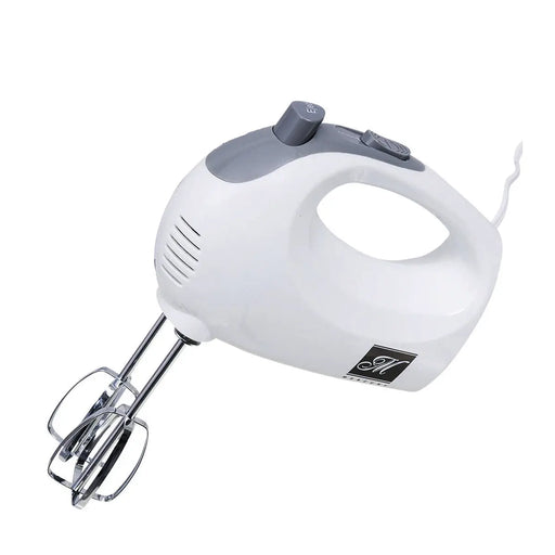 Lightweight Five Speed Electric Handheld Mixer with Stainless Steel Dual Beaters Mercury