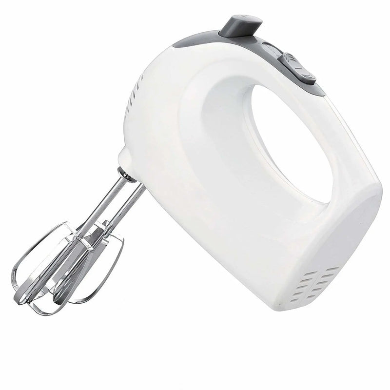 Lightweight Five Speed Electric Handheld Mixer with Stainless Steel Dual Beaters Mercury