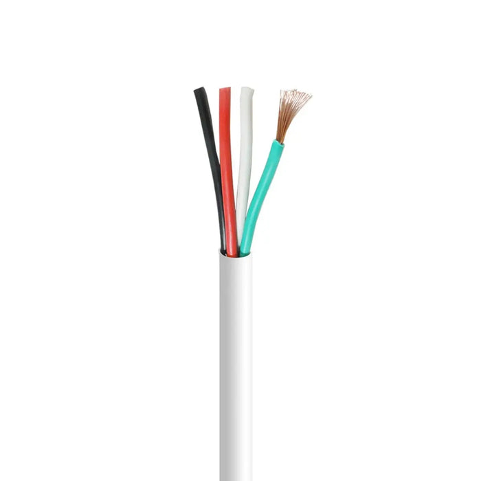 Logico SWC1404WH-500 In Wall Audio Speaker Cable Wire 14/4 AWG OFC Pure Copper 500ft White Logico