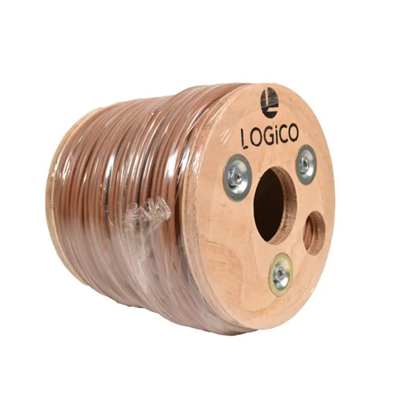 Logico TRW1802-250 18/2 Thermostat Wire 18 Gauge Solid CMR Heating HVAC AC Cable 250FT Logico