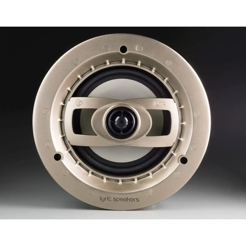 Lyric LS6.5S 6.5 2-Way 8 ohms 80W In-Ceiling Loudspeakers with Magnetic Grilles (Pair) Lyric