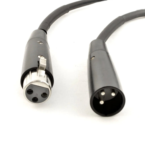 MADE BACKSTAGE Series XLR3 Female to XLR3 Male 20FT Microphone Cable Black Others