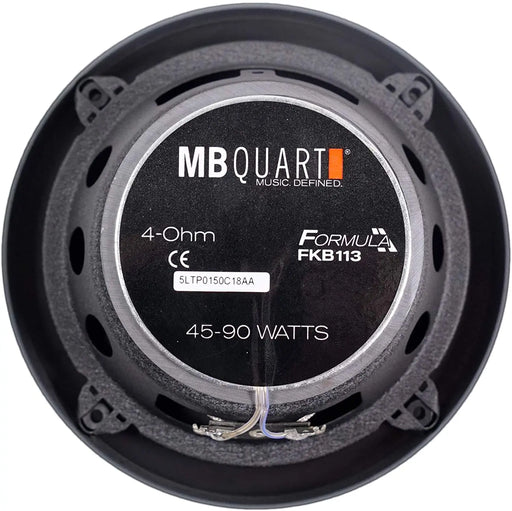 MB Quart FKB113 Formula Series 5.25" 180 Watt 2-way Car Audio Coaxial Speakers MB Quart