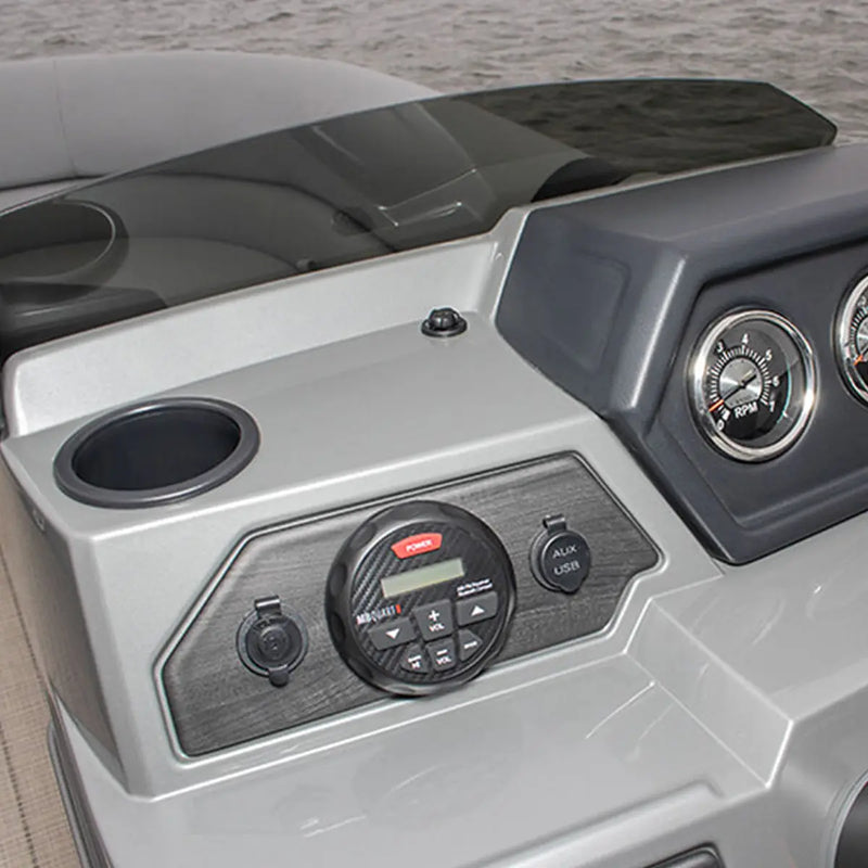 MB Quart GMR-3 Marine Digital Media Receiver with Built-in Bluetooth And Carbon Fiber MB Quart