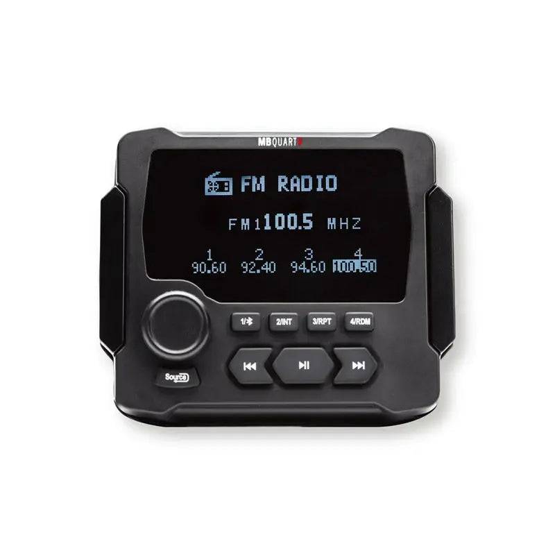 MB Quart GMR-LCD 3.5" LCD Marine Receiver & NK2-116W 6.5" 2-Way Marine Speaker MB Quart