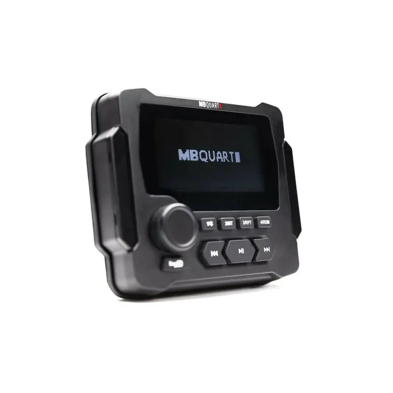 MB Quart GMR-LCD 3.5" LCD Marine Receiver & NK2-116W 6.5" 2-Way Marine Speaker MB Quart
