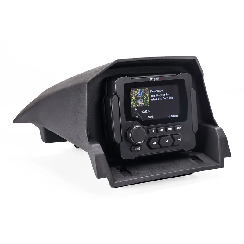 MB Quart MBQX-RAD-1 160 Watt STAGE 1 Can-Am X3 Tuned System Bluetooth AM/FM Radio Kit Black MB Quart