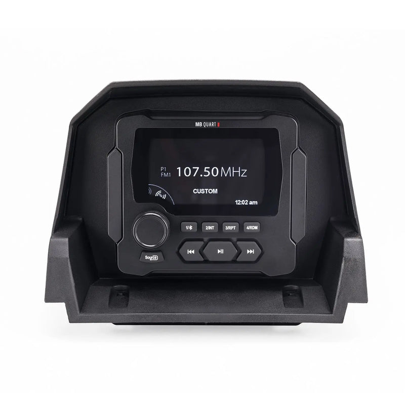 MB Quart MBQX-RAD-1 160 Watt STAGE 1 Can-Am X3 Tuned System Bluetooth AM/FM Radio Kit Black MB Quart