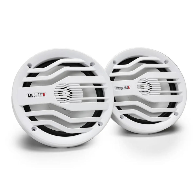 MB Quart NK2-116W 6.5" Nautic Series 2-Way Coaxial Marine Speakers 240W Max 120W RMS (2x Pairs) MB Quart