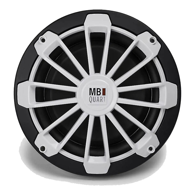 MB Quart NPW-254 10" Nautic Series Marine Subwoofer With 3 Grill Colors Included 600W MB Quart