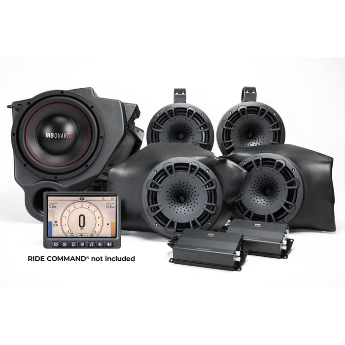 MB Quart MBQR-STG5-RC-1 4 Speakers Stage 5 Polaris RZR Tuned System 800W