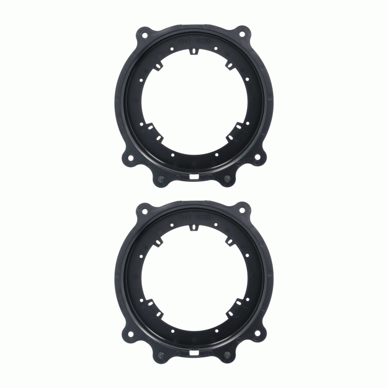 Metra 82-8600 6.5" Speaker Adapter Plate for Select Tesla Model 3 2017-Up Model Y 2020-Up (Pair)