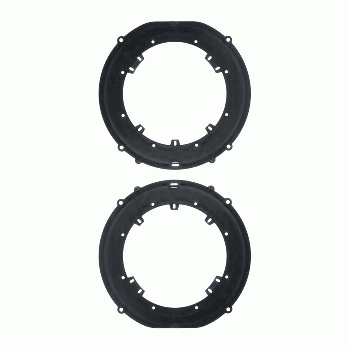 Metra 82-8602 6.5" Speaker Adapter Plate for Select Tesla Model X 2015-Up and Model S 2012 (Pair)