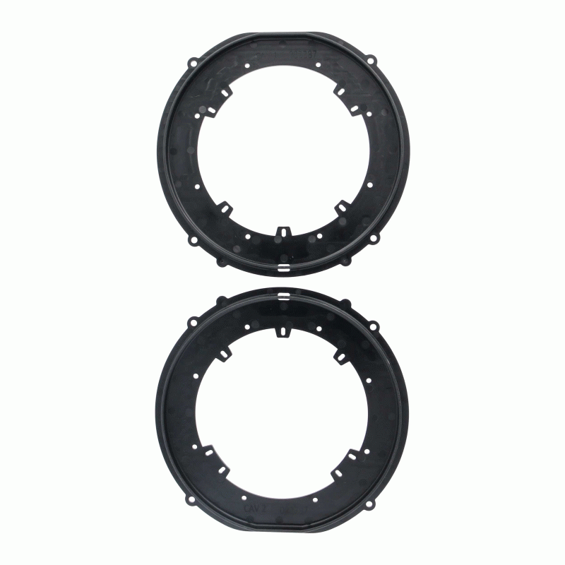 Metra 82-8602 6.5" Speaker Adapter Plate for Select Tesla Model X 2015-Up and Model S 2012 (Pair)
