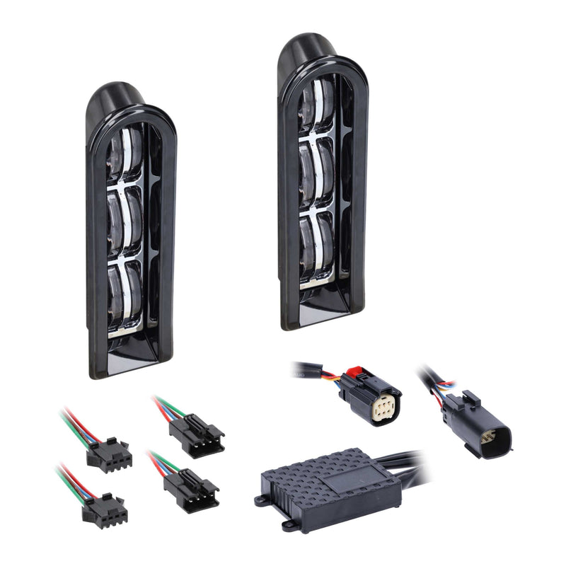 Metra BC-HDFL-HD2 Keystone Lights LED Brake for Harley Davidson Touring Models w/ Hard bags 2014-Up