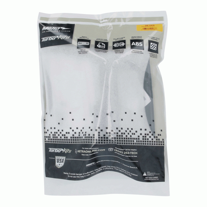 Metra DP-7414 Double DIN Dash Kit Dashboard Panel for Nissan Sentra 2000-2006 Matte Black