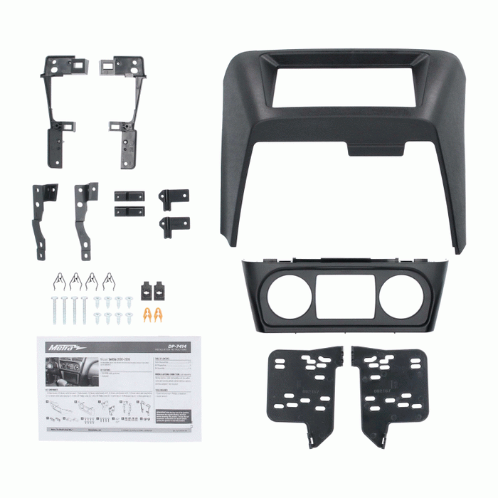 Metra DP-7414 Double DIN Dash Kit Dashboard Panel for Nissan Sentra 2000-2006 Matte Black