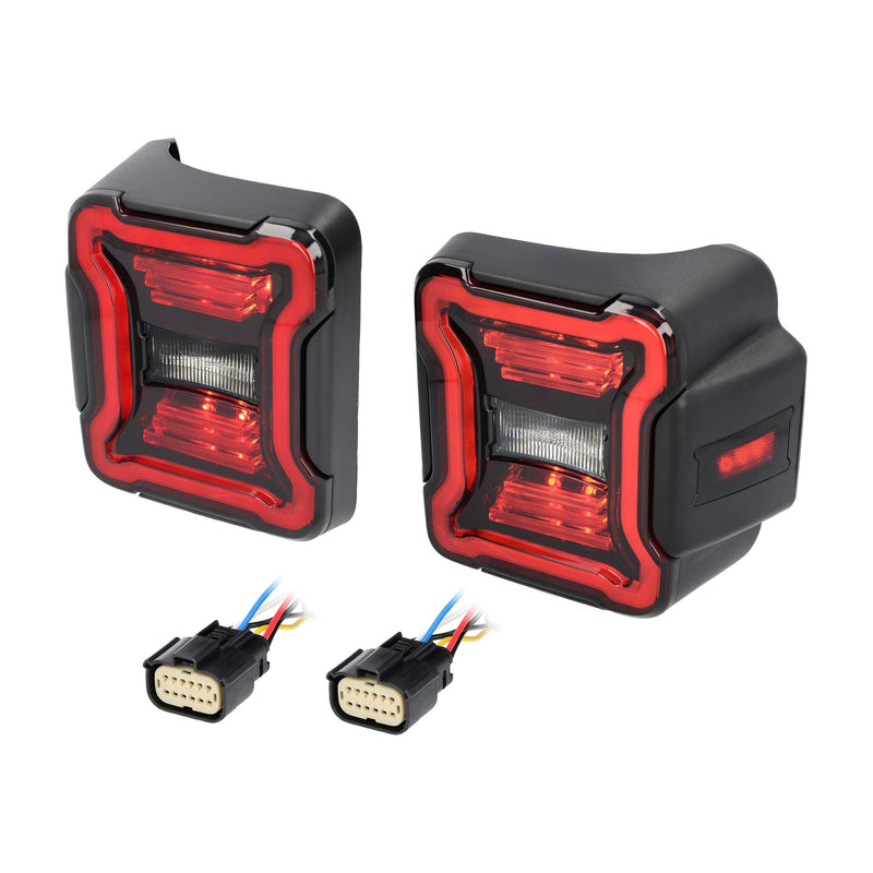 Metra JP-TL05S Smoked Taillight IP67 for Jeep Wrangler JL 2018-Up (Pair)